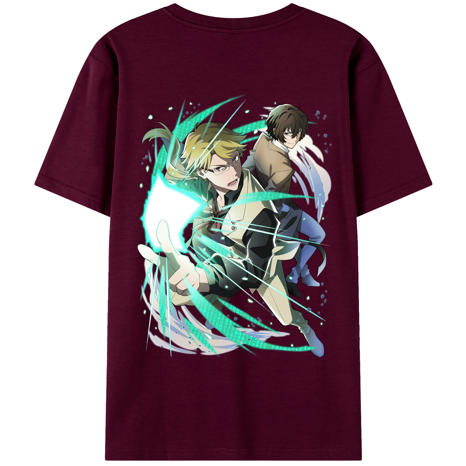 （画像用） 文豪ストレイドッグス Bungo Stray Dogs レディース半袖Tシャツ(バックプリント)